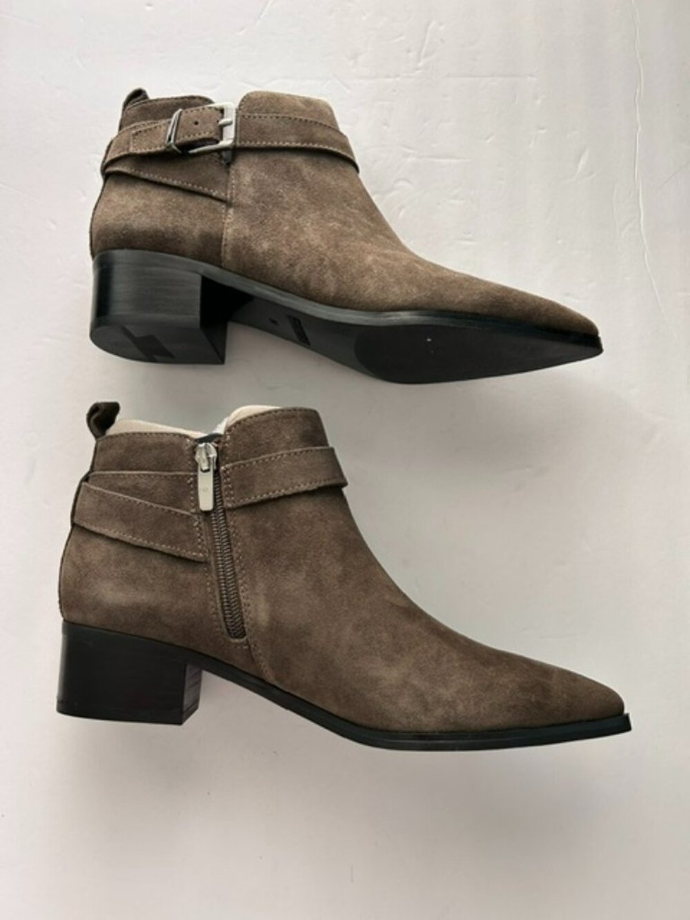 NWT Marc Fisher Women's Boot Shoes, Grey, Size 8M